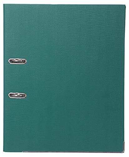 Memo PVC Lever Arch File, Green - 8 cm