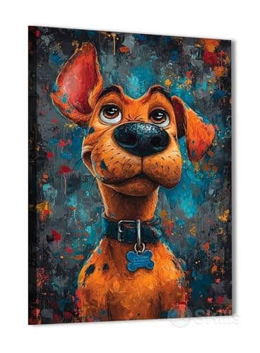 Skills C0041 Canvas Painting - Street Art - Graffiti Art - Wall Hanging for Home Wall Decor, Living Room, Office Decorations & More - Size (30cm x 40cm)