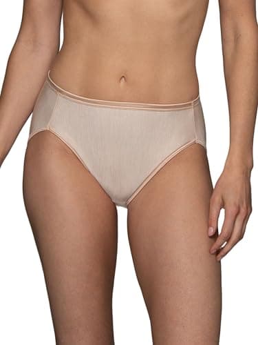 Vanity Fair Women's Illumination Hi Cut Plus Size Panty 13810 Briefs