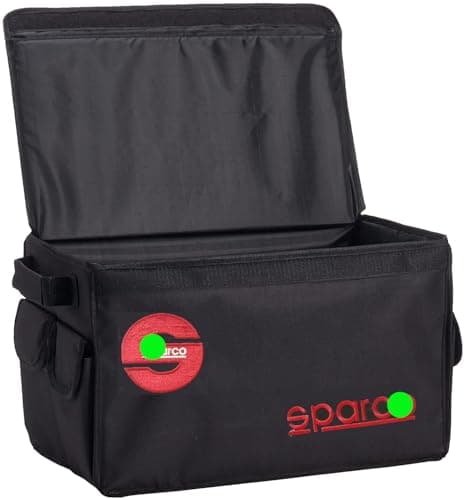 Car Trunk Organizer Storage Box Foldable with Pockets and Slots for Storing Cleaning Supplies, Emergency Gear, Groceries and Tools - (Compatible with Spar???) - KaberTrade