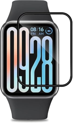 ARROWS Screen Protector For Xiaomi Smart Band 9 Pro, 3D Curved Soft Edge Protective Film [Anti-Scratch] [Bubble Free] [Ultra Shatterproof] [High Sensitive] - Not Glass