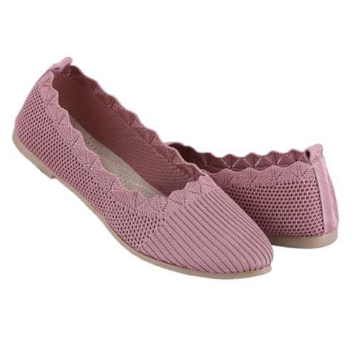 حذاء حريمى مسطح تريكو قماش 874 Shoes