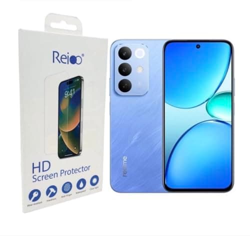 Screen Protector Front and Back Nano Gelatin 9H Hardness Compatible with Realme C85 Flexible Hydrogel (Clear)