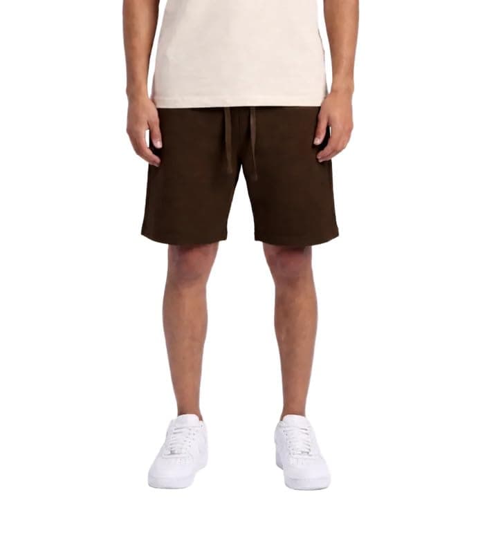 Chertex Men’s Plain Cotton Shorts Regular Fit, Elastic Waist, Drawstring Design