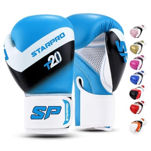 Starpro Boxing Gloves for Strong Punches & Fast KOs - Boxing Gloves Women & Men, Gents & Ladies Boxing Gloves, Womens Boxing Gloves Mens, 10oz Boxing Gloves, 12oz Boxing Gloves & More Sizes