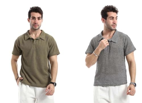 Red Circle Mens Bundle of 2 Ivory Dune Relaxed T-Shirt Bundle of 2 Ivory Dune Relaxed T-Shirt Outerwear
