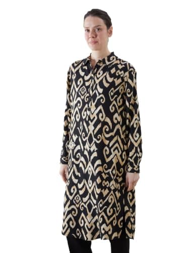 LC WAIKIKI Woman Patterned Oversize Women's Shirt Tunic