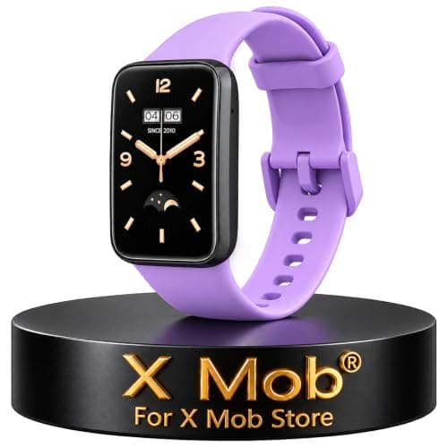 سوار بديل متوافق مع Band 7 Pro – سيليكون ناعم ومريح مقاوم للماء والعرق، تصميم مرن وقابل للتعديل، إبزيم إغلاق آمن وثقوب متعددة لضبط المقاس بسهولة، سوار رياضي خفيف للاستخدام اليومي والتمارين Watch band