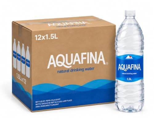 Aquafina Natural Water Set Of 12 Bottles, 1.5 L | Pack of 12