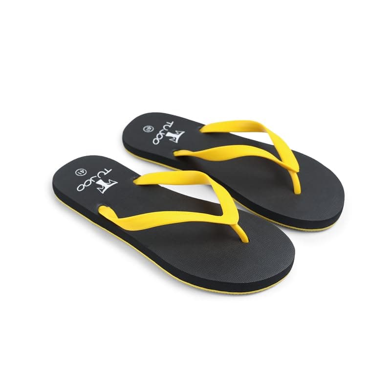 Tujoo Men Slipper Black*Yellow