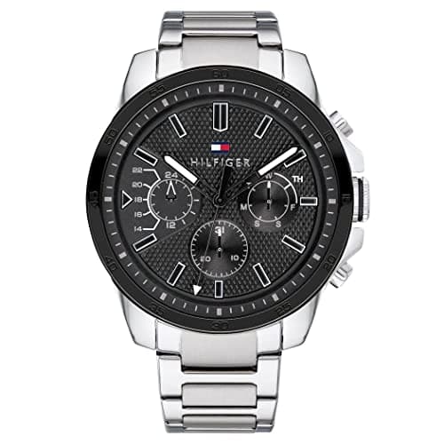 Tommy Hilfiger 1791564 Stainless Steel Round Analog Water Resistant Watch for Men - Silver