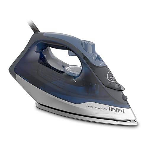 Tefal Steam Iron Express Steam Plus 2500 W, 45g/min, Auto-off, Blue Salt - FV2868E2