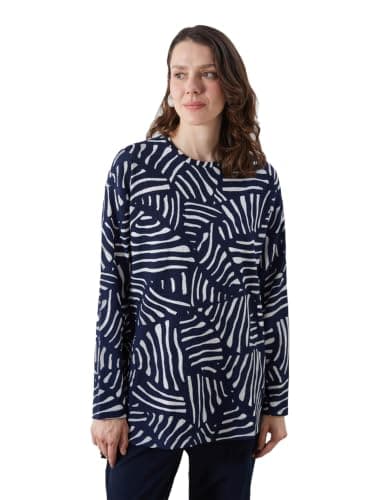 LC WAIKIKI Crew Neck Patterned Women's Tunic