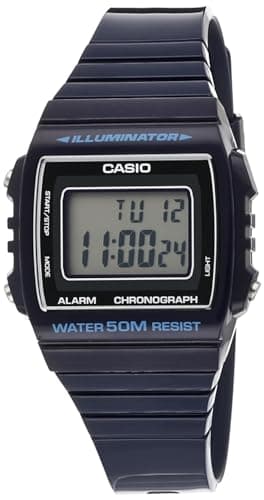 Casio W-215H-2A For Men (Digital, Sport Watch)