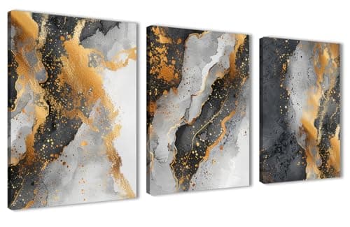 NOVA ART Abstract Canvas Wall Art Abstract Abstract Abstract Painting Abstract Painting Wall Art for Living Room Bedroom Office Wall Decor Modern Home Decor 30cm x 40cm x 3pcs