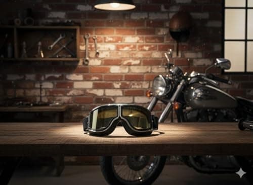 Lokyboy Classic Motorcycle Protective Guard for Motorcycles, UV Protection, Wind and Dust Protection, Vintage Design, Multi-Color and Scooter