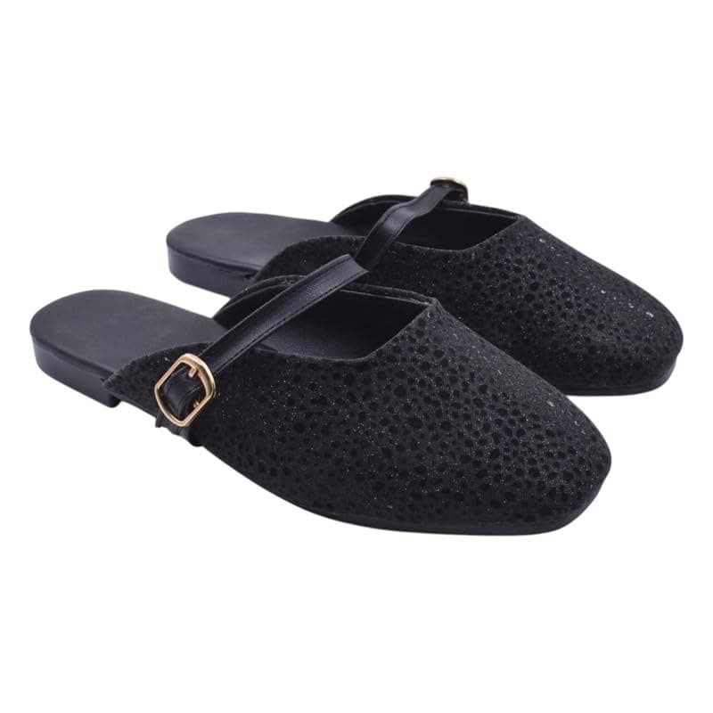 Women's Footwear B&W-W120-Black-37 Sandal