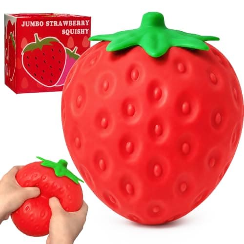 Strawberry Squishy (Red) Squeeze toy