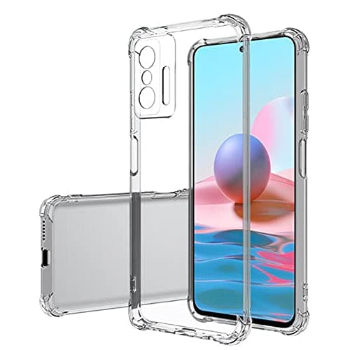 DNGN Clear Case for Xiaomi mi 11T /mi 11T Pro, Slim Fit TPU Transparent Soft Back Cover with 4 Corner Shockproof Airbag and Camera Protection Cellular phone case