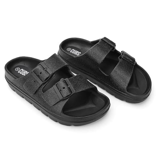 Chicago Cubs womens Safari Slide Slide Sandal