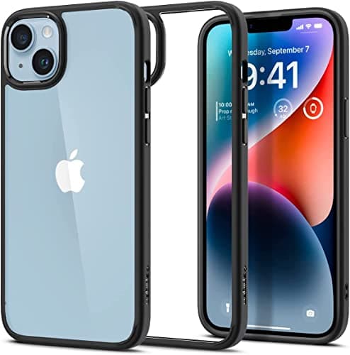 GOLDEN MASK Ultra Hybrid Case Designed for Apple iPhone 14 (2022) - Matte Black Phone accessory