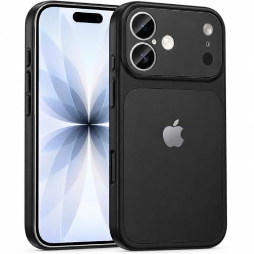 Converter Case(Compatible with iphone 16 | Premium Mag-Safe) Protective Cover Sleek Design (Compatible with iPhone 17 Pro / 17 Pro Max Series) Built-in Camera Protection (Black) Cellular phone case