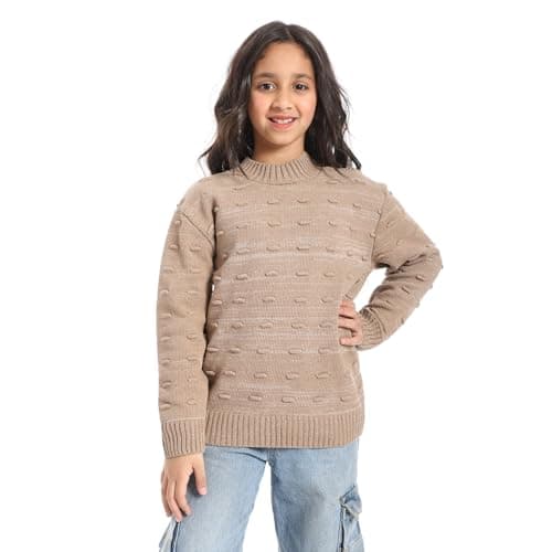 Caesar Girls Girls wool pullover with multi design Girls wool pullover with multi design