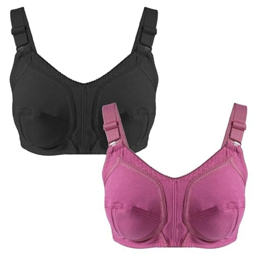 Lasso Womens Set Of 2 Pieces Cup C Super Support Bra Bra (pack of 1)