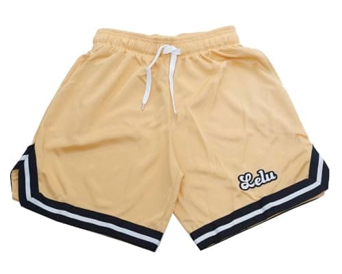 LELU Comfortable Sports Shorts Unisexmesh