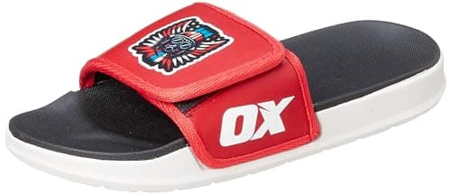 OX mens OX-S-88-Red-38 Slide Sandal