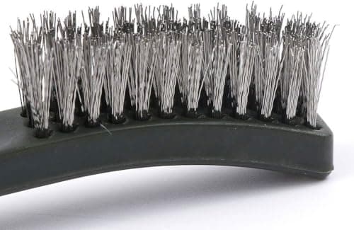 6 Pcs Multipurpose Wire Brush Set Deep Cleaning for Cars Kitchen Metal Wood Surface with Metal Scraper Durable Brush Set