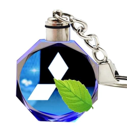 Kaber Egypt 2020 - Crystal Luminous Car Keychain Medals (Fit For Mitsubishi Code:4716)