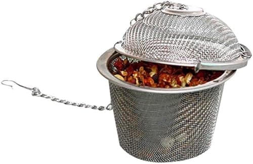 Tea/spices Infuser Leaking Net ball, Stainless Steel Strainer Mesh Filter, soap tea or herbals Mesh Ball for Tea/Spices, Stainless Steel Mesh Filter, Soap Tea or Herbs