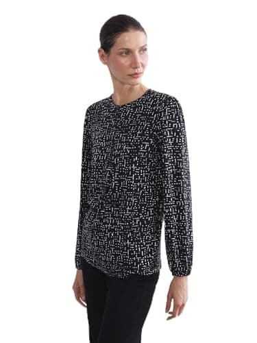LC WAIKIKI Woman Crew Neck Patterned Blouse Shirt