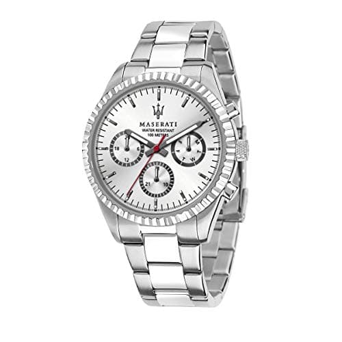 Maserati Competizione Collection Men's Stainless Steel Watch with Stainless Steel Bracelet - R8853100018
