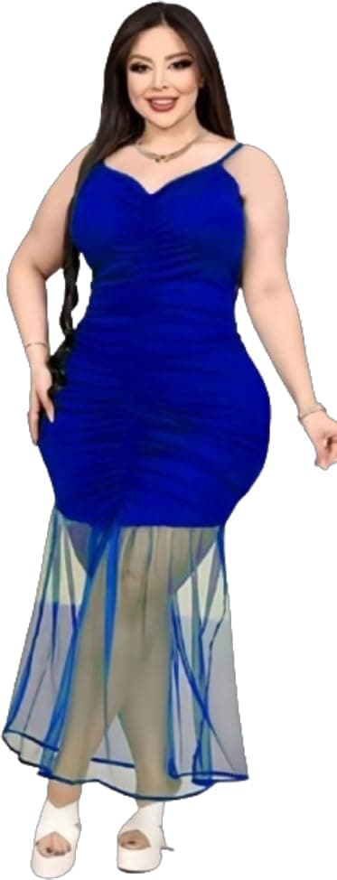 Special Blue Lingerie Dress Outerwear