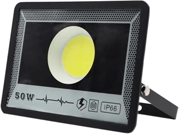 50W High Brightness Spotlight – Powerful Lighting for Outdoor and Indoor Use Suitable for Homes, Warehouses, Facades - 3 Pieces