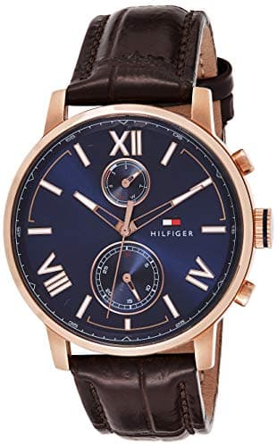 Tommy Hilfiger Men's 1791308 Alden Analog Display Quartz Brown Watch