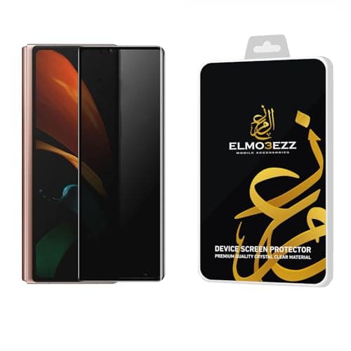 ELMO3EZZ Privacy Screen protector compatible with Samsung Galaxy Z Fold 3 5G Tempered Glass [Anti-Glare][HD Full Coverage][Easy Installation][Scratch Resistant][9H Hardness] Z Fold 3 5G Cellular phone case