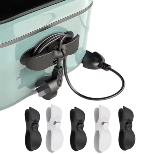 GENESIS 5-Piece Appliance Cable Organizer | Adhesive Cable Tidy | Multi-Purpose Cord Management