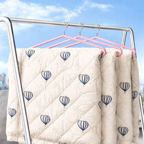 Extra Large Metal Hanger Size 88x32 CM Strong Support Atelier Display Tailoring Studio Professional Multiple Usage Bedsheet Rack Laundry Blanket Quilt Organizer