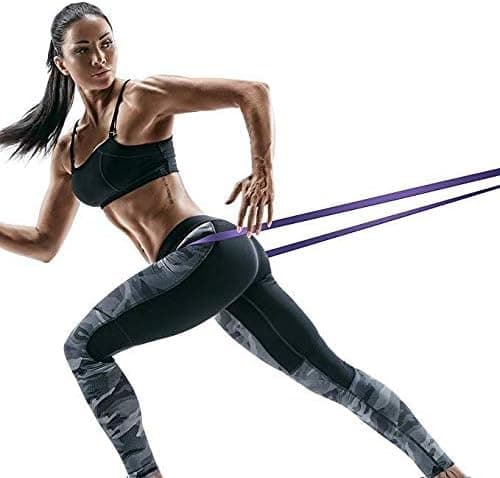TRUE FIT®- Resistance Bands Set 5pcs Fitness Tubes Tension Bands Exercise Bands Workout with Handles for Men Women Strength Physical Training Equipment at Gym Home