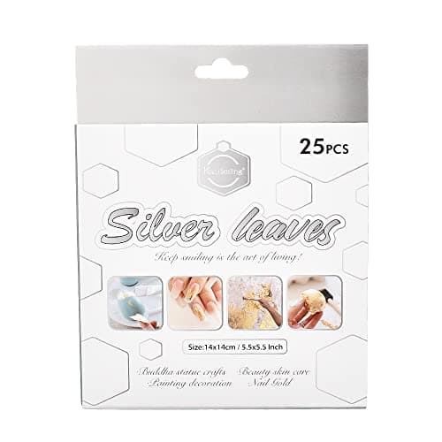 KEEP SMILING Silver Metallic Flakes Resin Flakes Gold Decorative Metallic Flakes for Painting, Crafts, Slime, Resin Jewelry Making, SJB-0003G, 50.0ml Paint