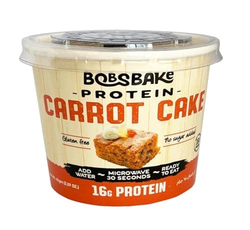 Bobs Bake | Protein Carrot Cake Snack food bar