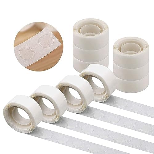 100 Pcs Removable Adhesive Dots Transparent Double Sided Adhesive Dots for Hanging Decorations for Birthday Party Supplies Home Repairs Photo Hanging (1)