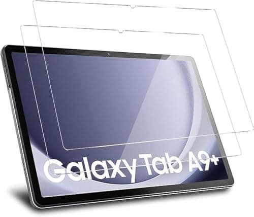 Glass Screen Protector For Samsung Galaxy Tab A9 Plus 11 Inch Model (SM-X210/X216/X218), Clear
