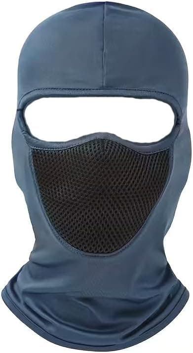 Face Mask Elastic Cloth Face Mask Windproof Dustproof for Men and Women - Perfect for Outdoor Sports (Scarf, 1 Piece, Mesh Filter Dark Grey in Black) Safety mask