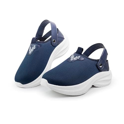 Now shoes unisex Slip-On Walking Shoes with Back Strap – Lightweight Breathable Comfort Sneakers for Daily Wear & Travel AX06
