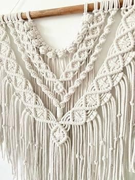 Macrame 80cm – Hanging Wall Decor for Wall Decor and Home Spaces K Wall art
