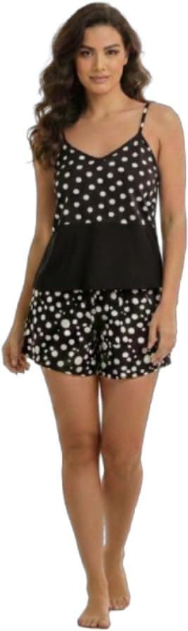 Pajama Set of 2 Pieces - White and Black